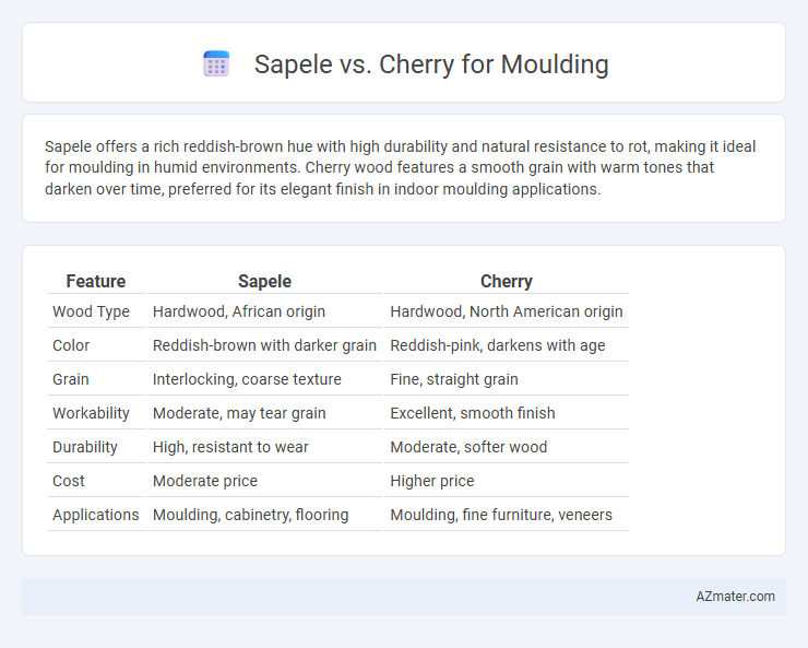 Sapele vs. Cherry for Moulding - What is The Difference?