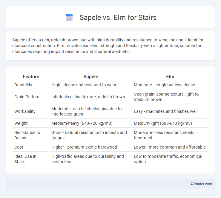 Sapele vs. Elm for Stairs - What is The Difference?
