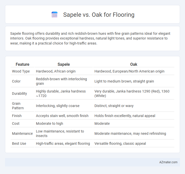 Sapele vs. Oak for Flooring - What is The Difference?