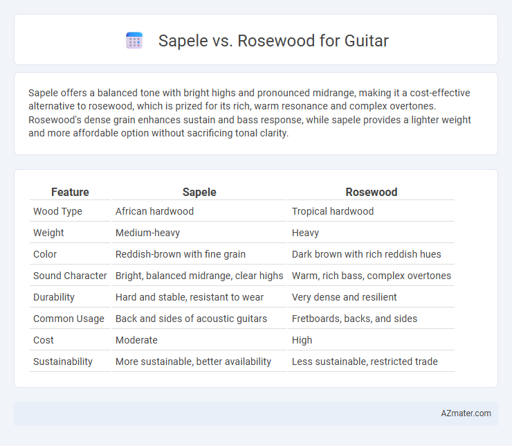 Sapele vs. Rosewood for Guitar - What is The Difference?