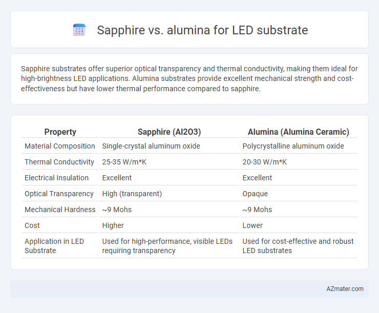 Sapphire vs. alumina for LED substrate - What is The Difference?