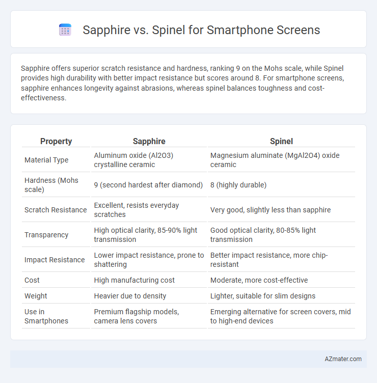 Sapphire vs. Spinel for Smartphone Screens - What is The Difference?