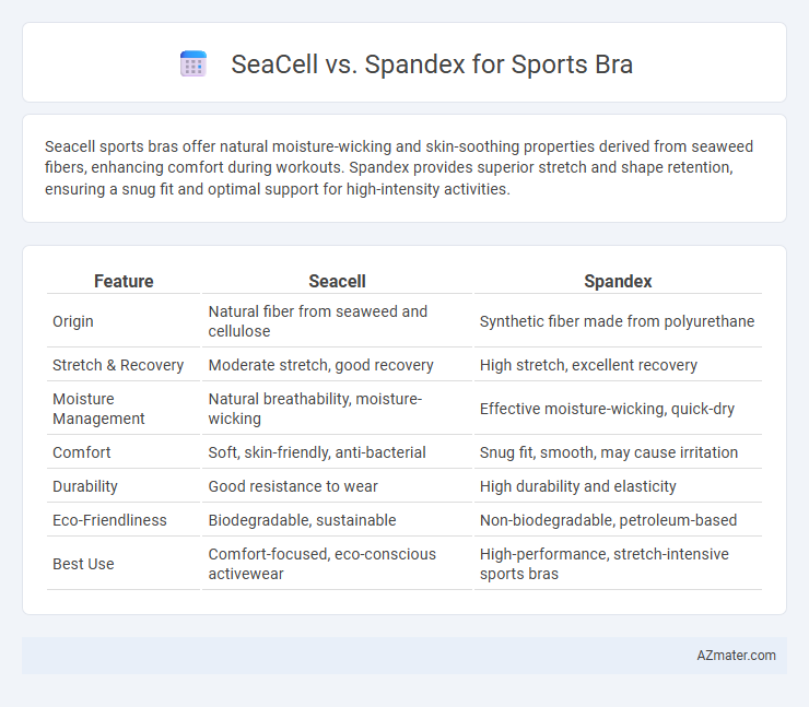 SeaCell vs. Spandex for Sports Bra - What is The Difference?
