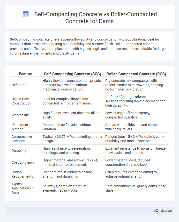 Self-Compacting Concrete vs Roller-Compacted Concrete for Dams - What is The Difference?