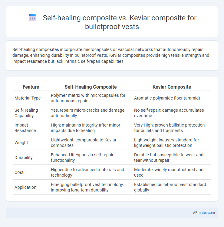 Self-healing composite vs. Kevlar composite for bulletproof vests - What is The Difference?