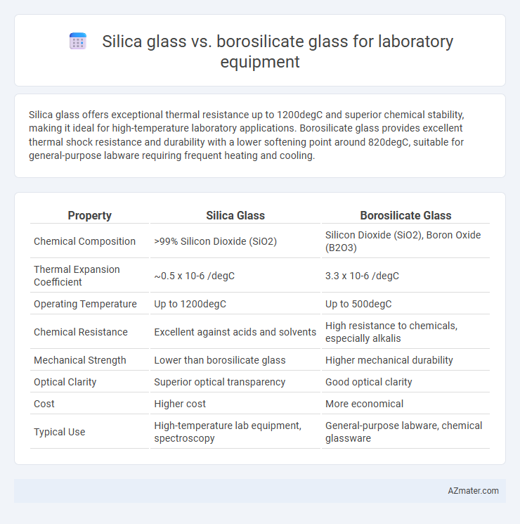 Silica glass vs. borosilicate glass for laboratory equipment - What is The Difference?