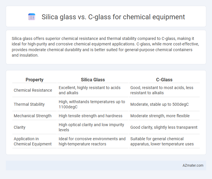 Silica glass vs. C-glass for chemical equipment - What is The Difference?