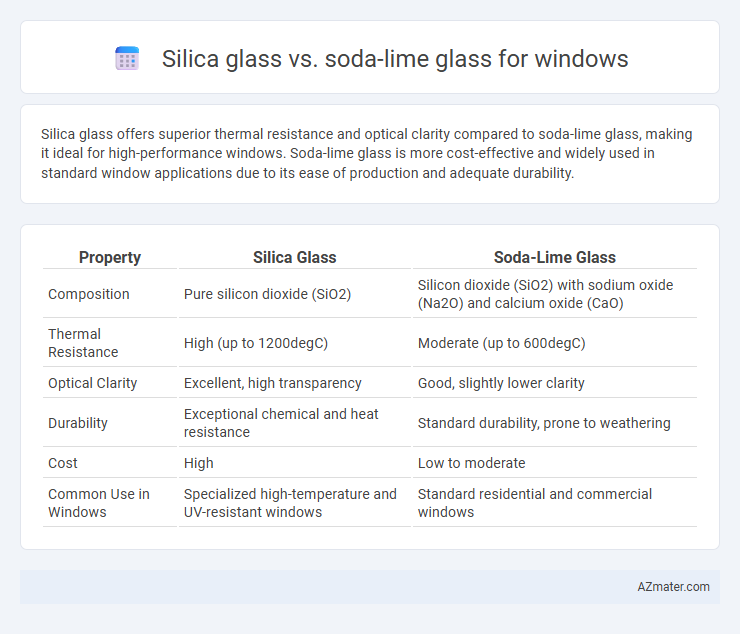 Silica glass vs. soda-lime glass for windows - What is The Difference?