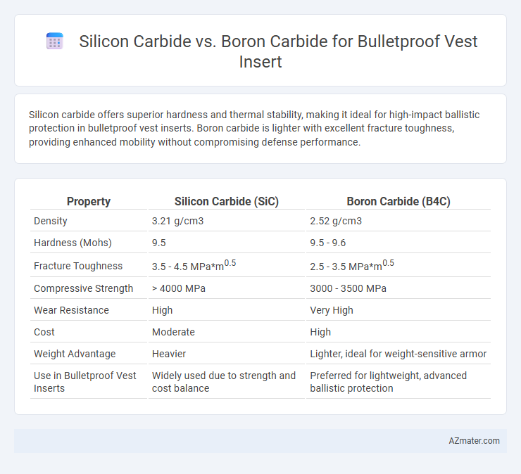 Silicon Carbide vs. Boron Carbide for Bulletproof Vest Insert - What is The Difference?