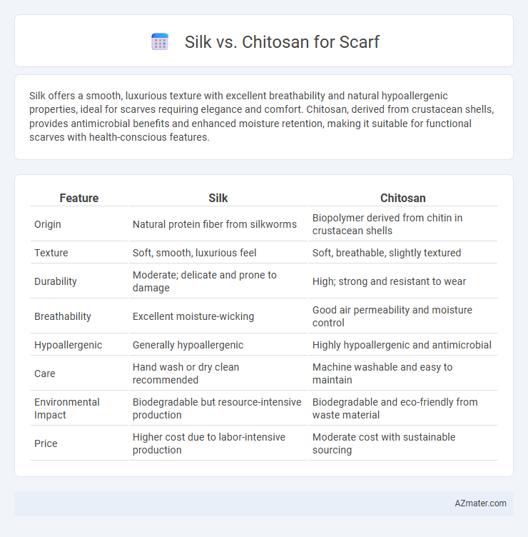 Silk vs. Chitosan for Scarf - What is The Difference?