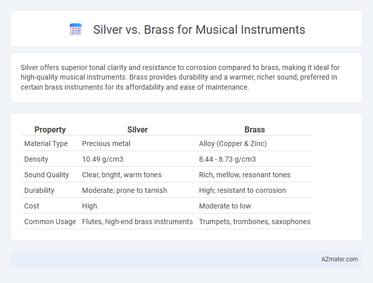 Silver vs. Brass for Musical Instruments - What is The Difference?
