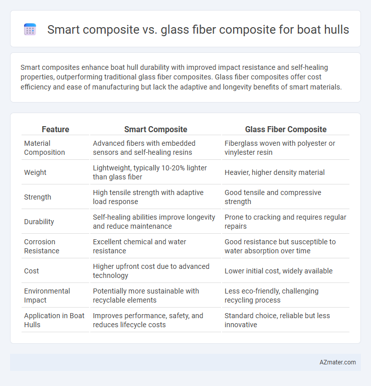Smart composite vs. glass fiber composite for boat hulls - What is The Difference?