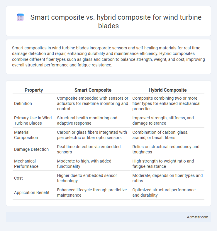 Smart composite vs. hybrid composite for wind turbine blades - What is The Difference?