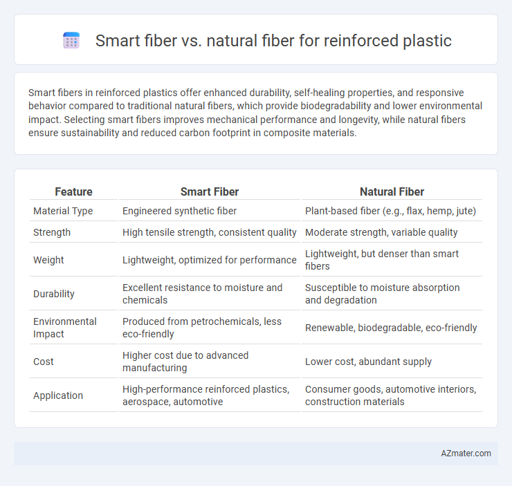 Smart fiber vs. natural fiber for reinforced plastic - What is The Difference?