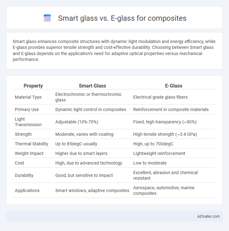 Smart glass vs. E-glass for composites - What is The Difference?