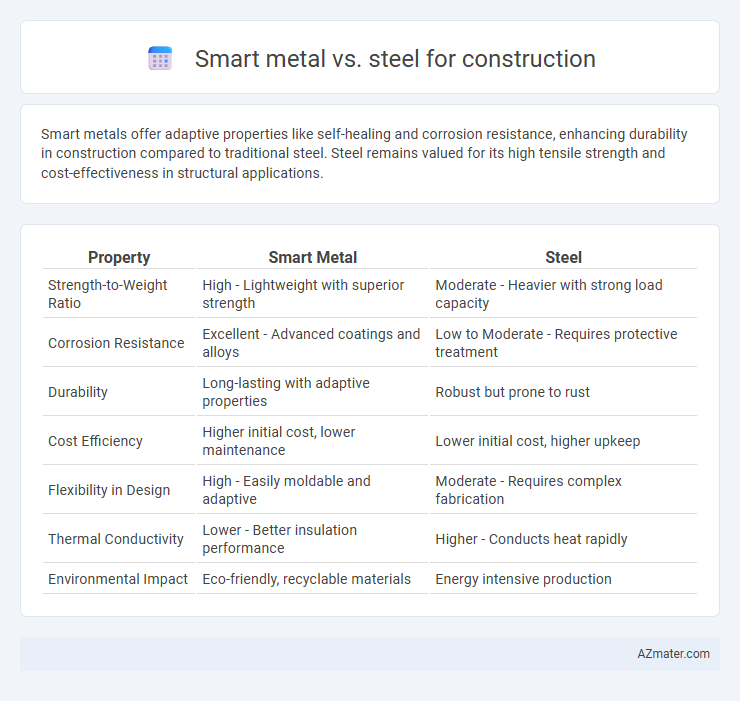 Smart metal vs. steel for construction - What is The Difference?