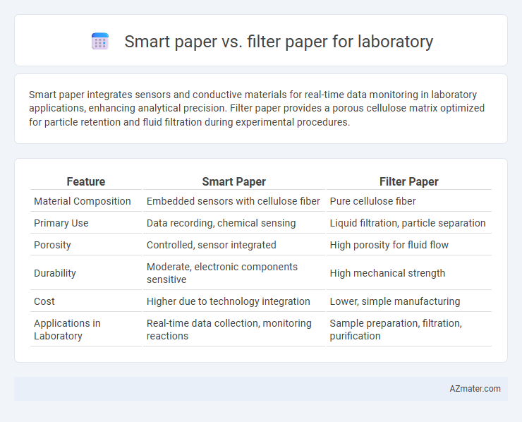 Smart paper vs. filter paper for laboratory - What is The Difference?