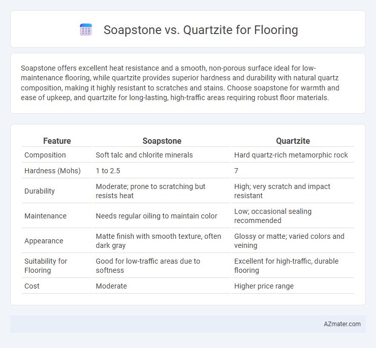 Soapstone vs. Quartzite for Flooring - What is The Difference?