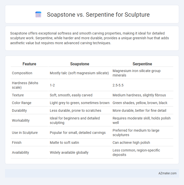 Soapstone vs. Serpentine for Sculpture - What is The Difference?