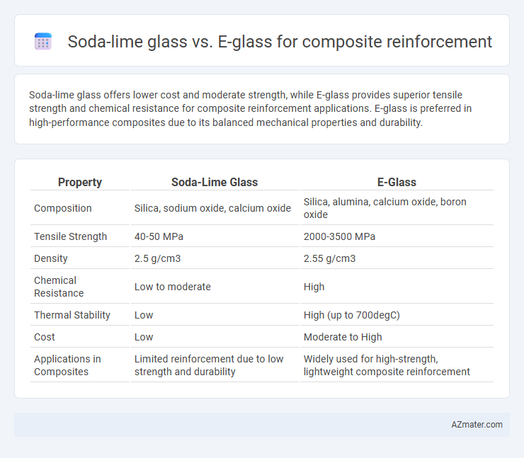 Soda-lime glass vs. E-glass for composite reinforcement - What is The Difference?