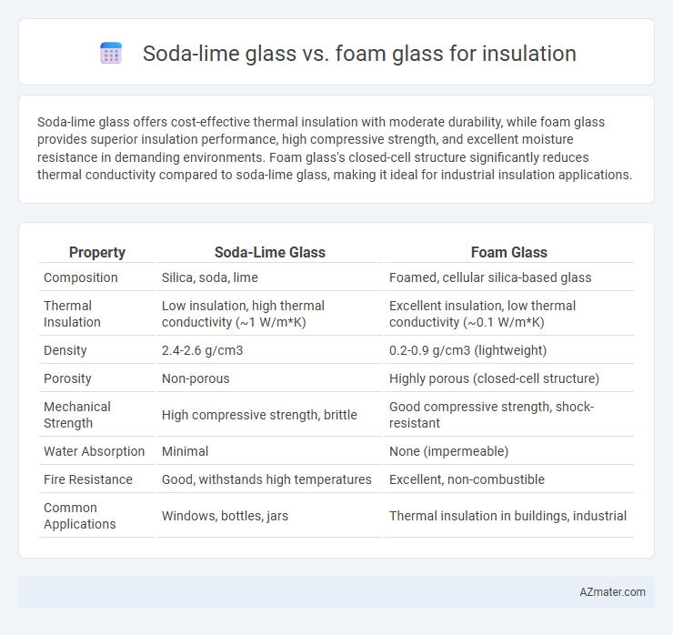Soda-lime glass vs. foam glass for insulation - What is The Difference?