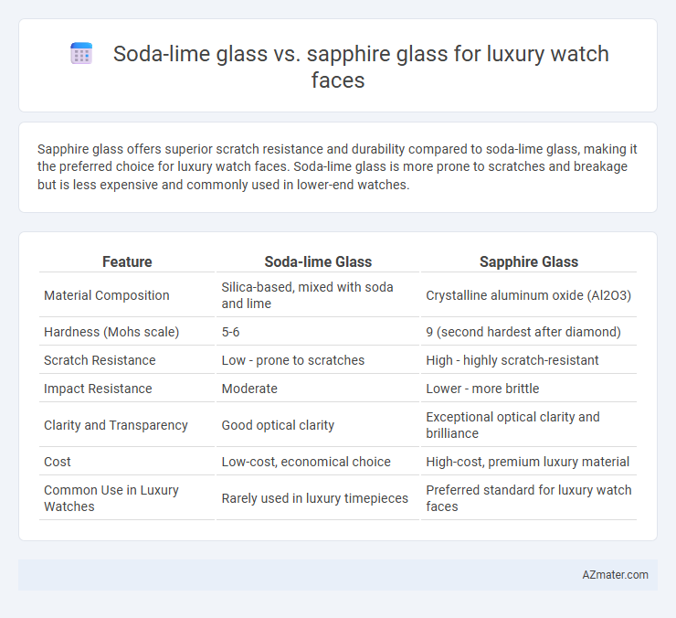 Soda-lime glass vs. sapphire glass for luxury watch faces - What is The Difference?