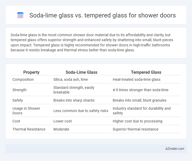 Soda-lime glass vs. tempered glass for shower doors - What is The Difference?