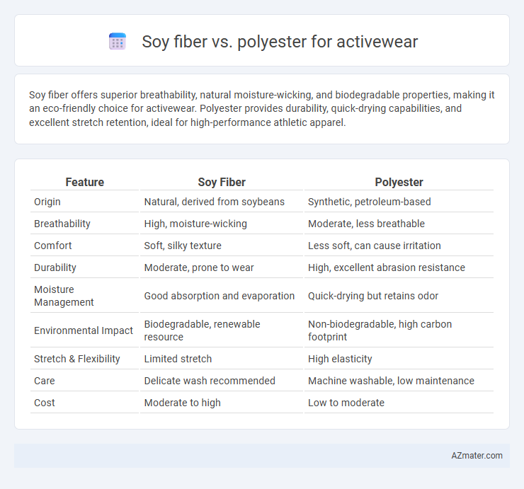 Soy fiber vs. polyester for activewear - What is The Difference?