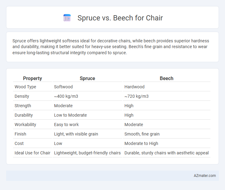 Spruce vs. Beech for Chair - What is The Difference?