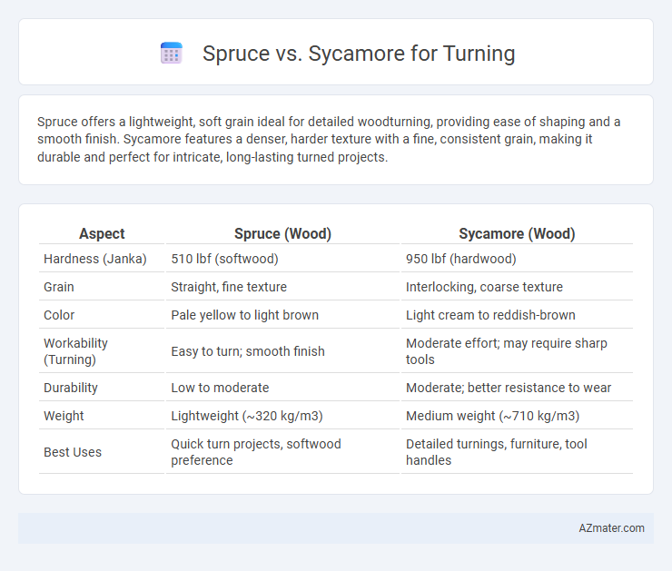Spruce vs. Sycamore for Turning - What is The Difference?