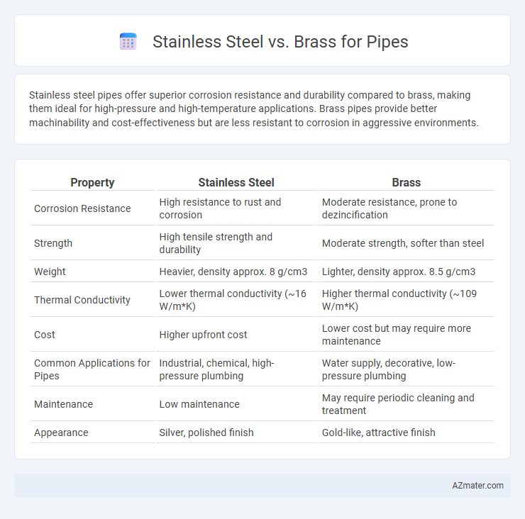 Stainless Steel vs. Brass for Pipes - What is The Difference?