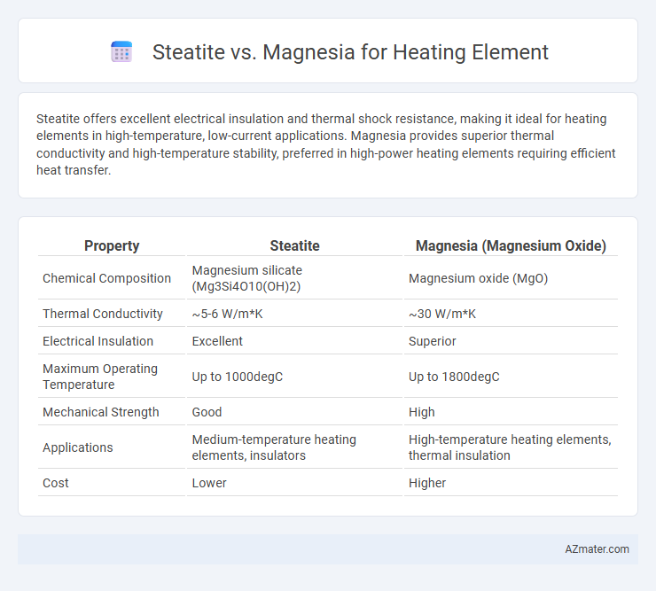 Steatite vs. Magnesia for Heating Element - What is The Difference?
