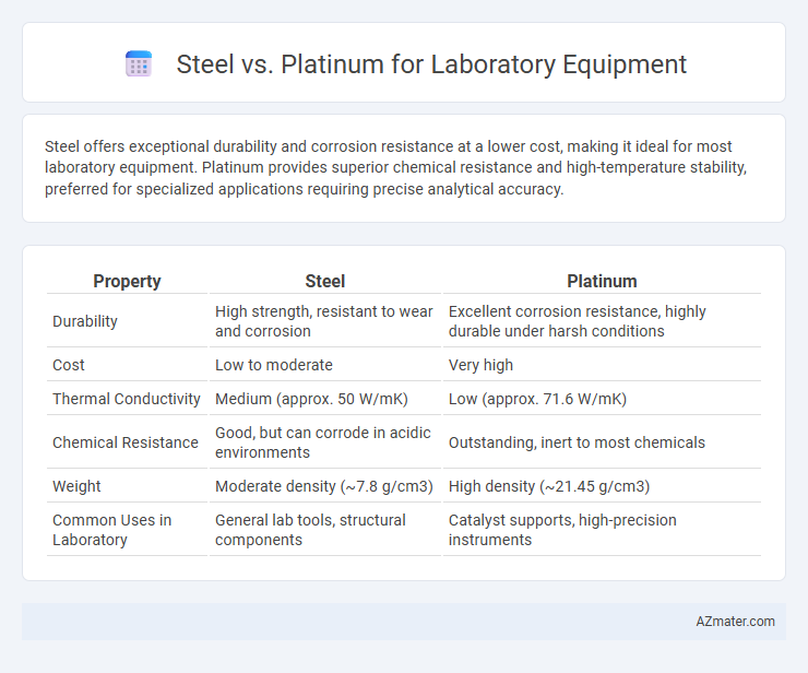 Steel vs. Platinum for Laboratory Equipment - What is The Difference?