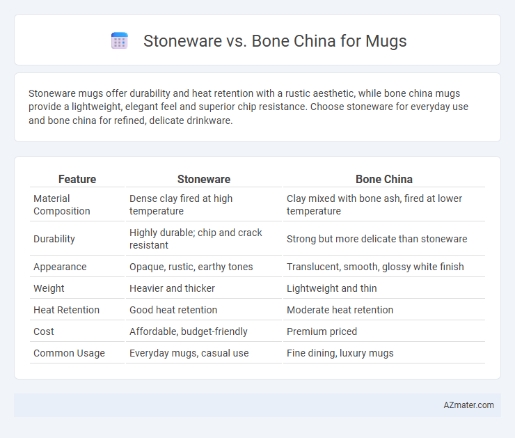 Stoneware vs. Bone China for Mugs - What is The Difference?