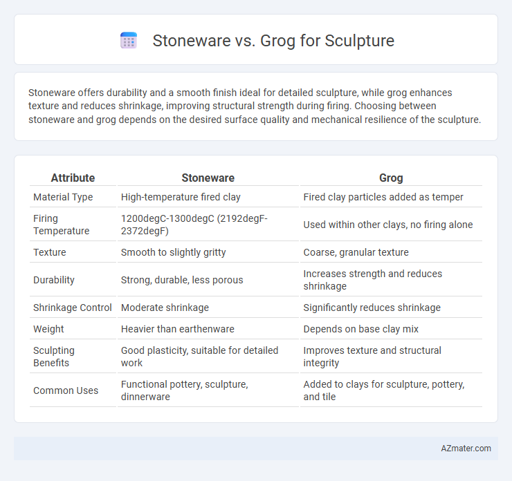 Stoneware vs. Grog for Sculpture - What is The Difference?