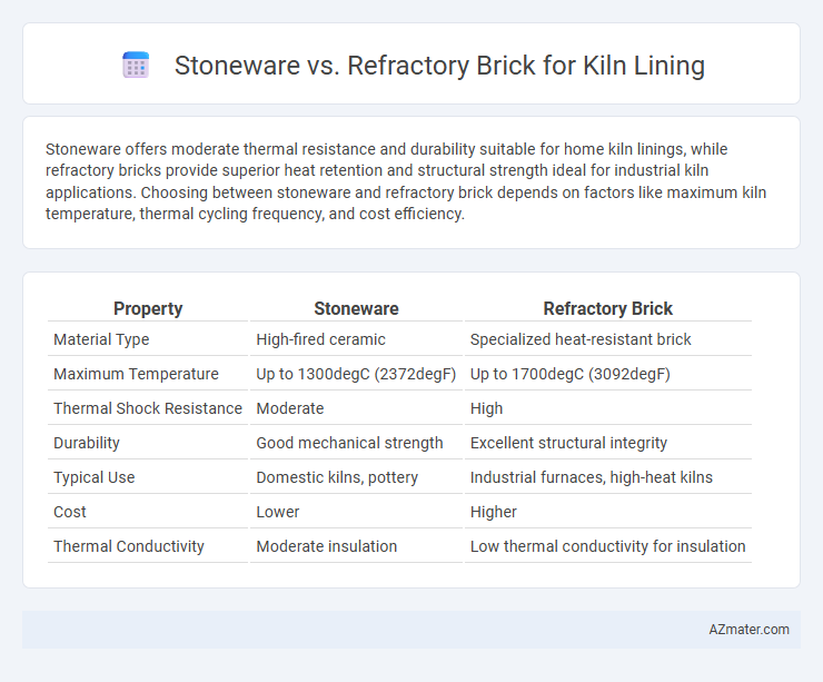 Stoneware vs. Refractory Brick for Kiln Lining - What is The Difference?