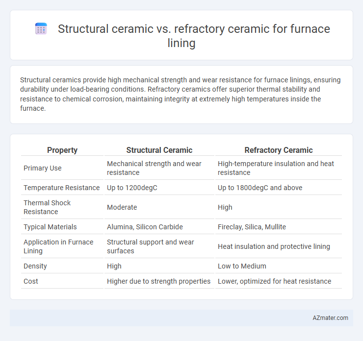 Structural ceramic vs. refractory ceramic for furnace lining - What is The Difference?
