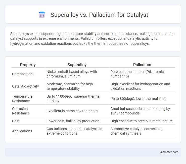 Superalloy vs. Palladium for Catalyst - What is The Difference?