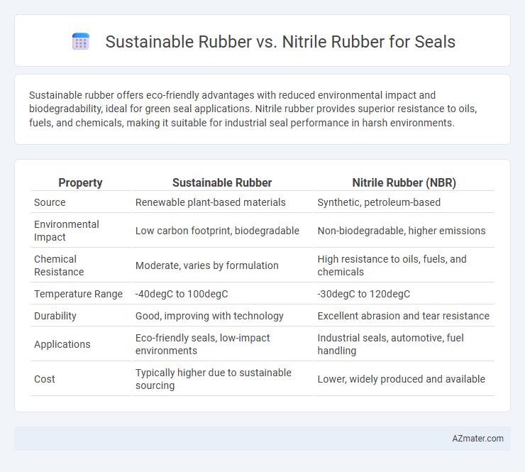 Sustainable Rubber vs. Nitrile Rubber for Seals - What is The Difference?
