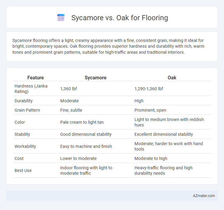 Sycamore vs. Oak for Flooring - What is The Difference?