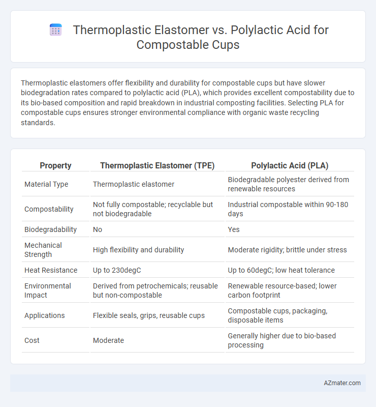 Thermoplastic Elastomer vs. Polylactic Acid for Compostable Cups - What is The Difference?