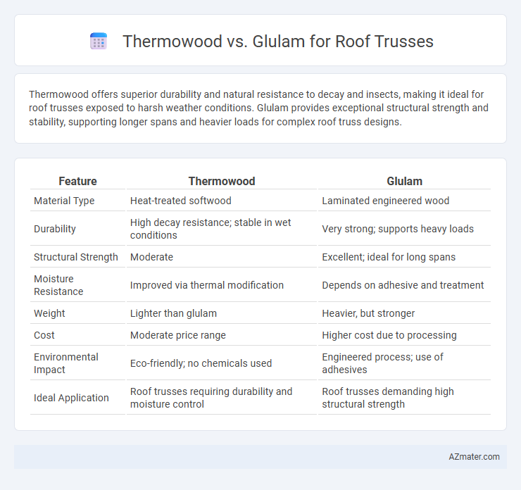 Thermowood vs. Glulam for Roof Trusses - What is The Difference?