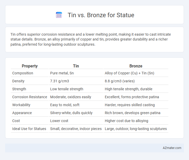 Tin vs. Bronze for Statue - What is The Difference?