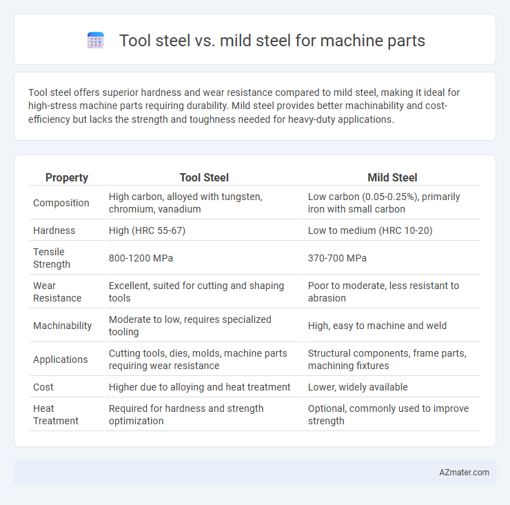 Tool steel vs. mild steel for machine parts - What is The Difference?