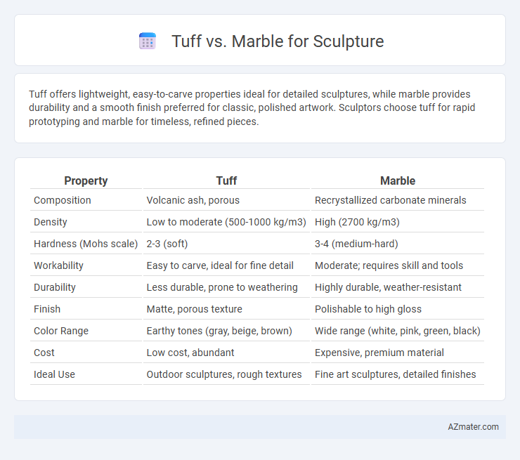 Tuff vs. Marble for Sculpture - What is The Difference?