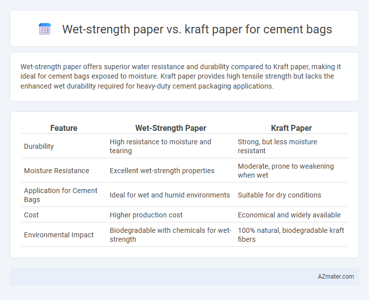 Wet-strength paper vs. kraft paper for cement bags - What is The Difference?