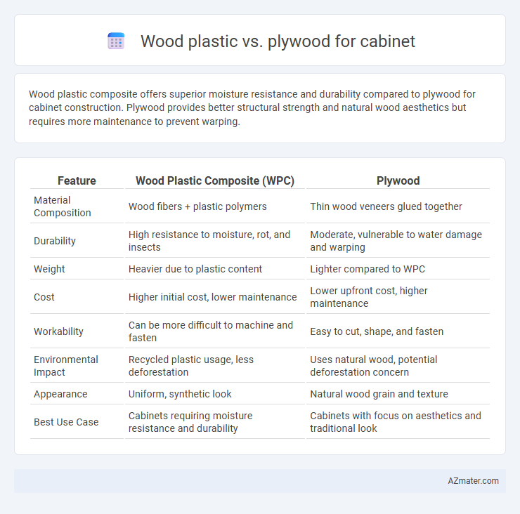 Wood plastic vs. plywood for cabinet - What is The Difference?