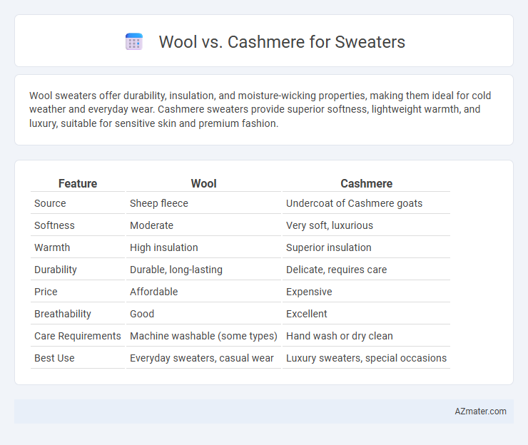 Wool vs. Cashmere for Sweaters - What is The Difference?
