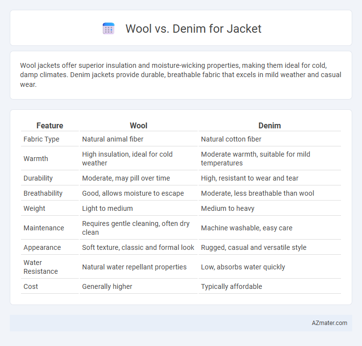 Wool vs. Denim for Jacket - What is The Difference?