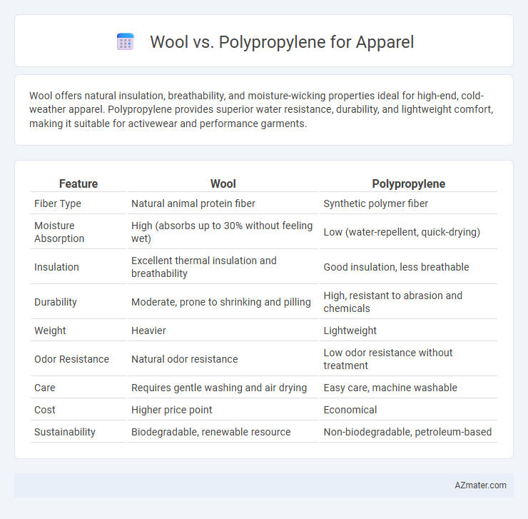 Wool vs. Polypropylene for Apparel - What is The Difference?